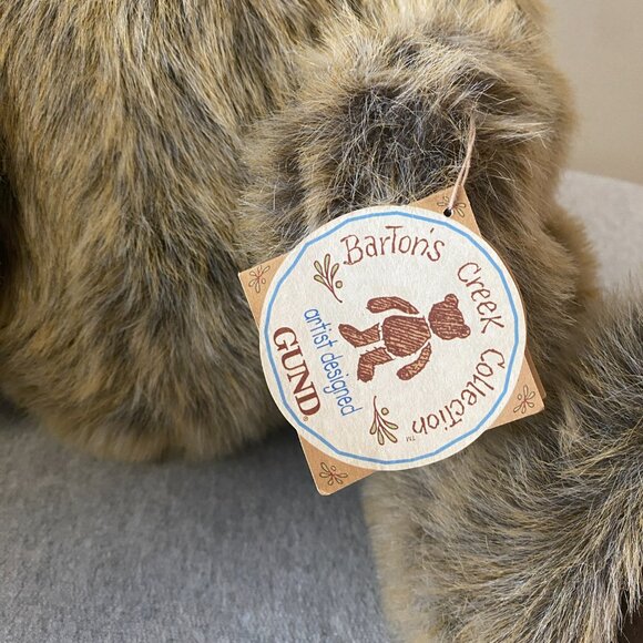 NWT Vintage Gund Hildegard Gunzel Barton's Creek Collection Momma Paws 20" 1999 - Picture 3 of 14